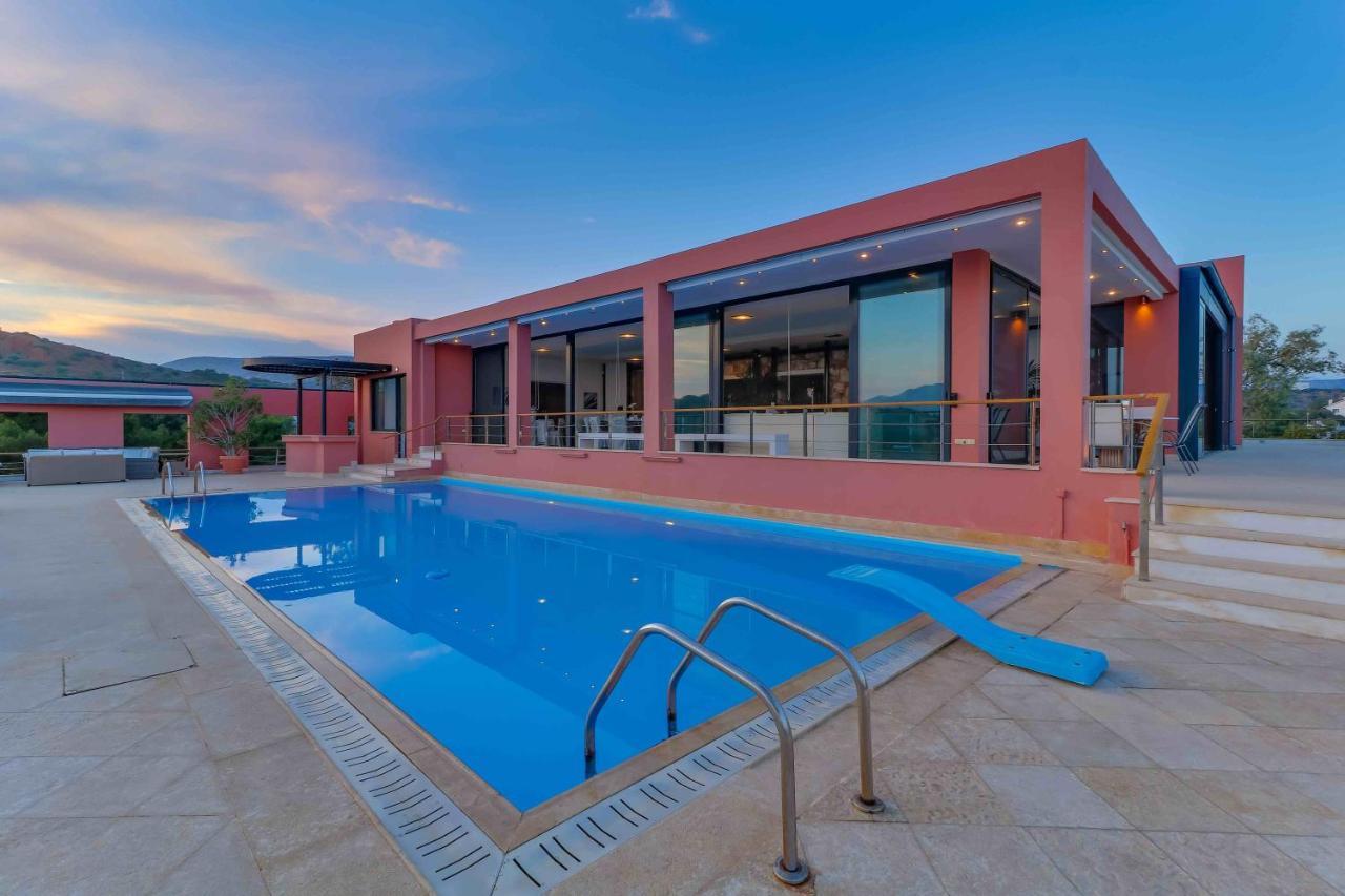 Black Diamond Beachfront Pool Villa Pasithea In Sounio, Athens Sounion Ngoại thất bức ảnh