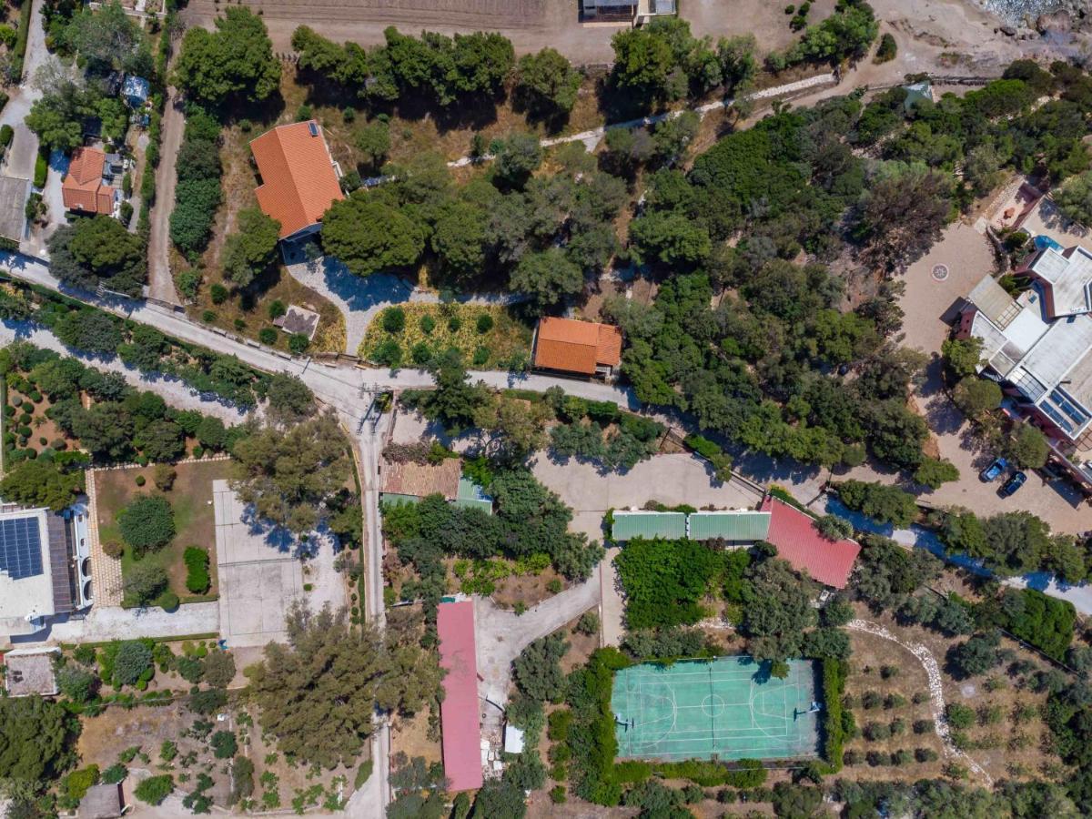 Black Diamond Beachfront Pool Villa Pasithea In Sounio, Athens Sounion Ngoại thất bức ảnh