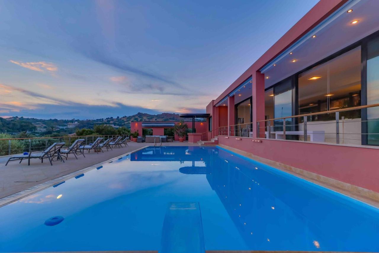Black Diamond Beachfront Pool Villa Pasithea In Sounio, Athens Sounion Ngoại thất bức ảnh