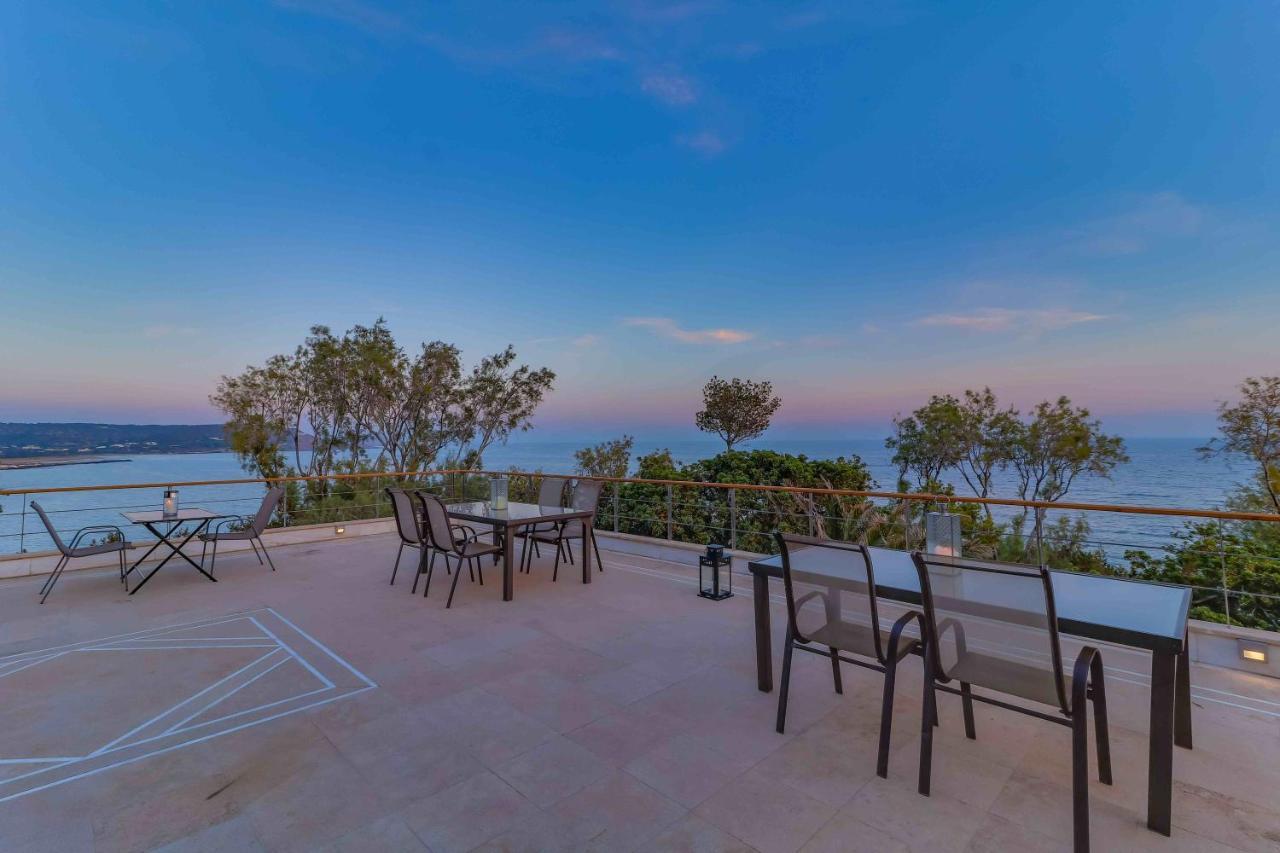 Black Diamond Beachfront Pool Villa Pasithea In Sounio, Athens Sounion Ngoại thất bức ảnh